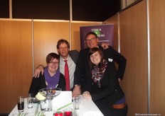 Van links naar rechts: Marielle Groenewegen, Theo Prins, Mark Stolk en Sacha de Vreede van Stolk en Partners