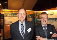 Wim Verhaar en Gerrit Kattenberg van Agriver