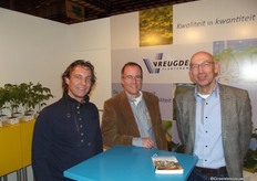 John Vreugenhil, Jan van Heijst en Herman van der Breggen van Plantenkwekerij Vreugdenhil