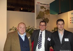 De mannen van HollandPlant: Stef van Driel, Jos Boeters en Kurt Lauwers