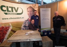 Bas van Overveld, Koen Aerts en Hans Kuypers van CLTV en Klaarland