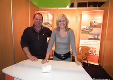 Marc Geboers en Patty Bergman van G&G Unit Services.