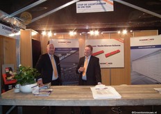 Carl Stougie en Jan Groenewegen van SchermNed hadden een goede beurs