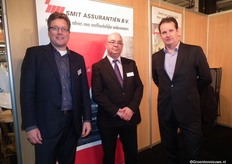 Kees, Rob dan de Weteringen en Marco Smit