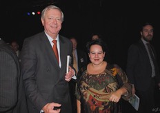 Eimert van Middelkoop met Sharon Dijksma