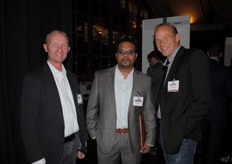 René van der Stam van Hortimax met twee keer Luiten Group: Shaniel Raghounath en Ronald Kloppenburg