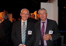 Albert 't Hart van Ridder Drive Systems en Theo de Groot van MPS
