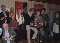 De familie bij elkaar.