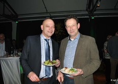 Ook de Fruchthandel was present, namelijk in gesprek met Kees Oskam.