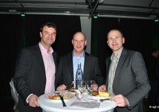 De mannen van HSF Logistics, Frank, Bert en Erik.