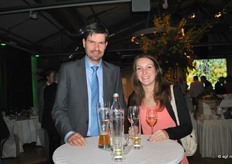 Markus Huurman van Koppert Biological Systems met onze Marjolein.