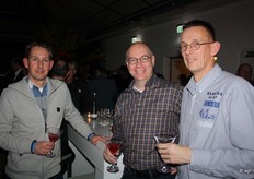 Menno Bouma, Eric Kiers en Bert Westhoff.