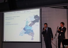 ...hoofdsponsor ABN Amro kreeg wat extra aandacht.