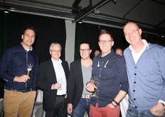 Het team van Van der Windt Verpakkingen: Stefan van Aken, Ronald Borst, Reinier Verhoef, Jarl Blok en Leo van der Meer.
