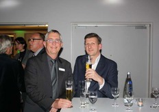 Gert Mulder (Groente Fruit Huis) en Edwin Keur (IberLengua).