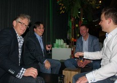 Peter Pronk, Arjan Zoutewelle, Martin Boogaard en Piet Hein Rietveld