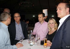 Marc Paauw, Alex de Bruijn, Frank van de Geijn, Monique Vennink en Etienne Vennink.