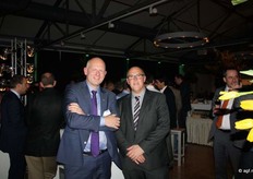 Gerard van den Bos (Cargoboss) en Ed van Zanten (Rabobank)