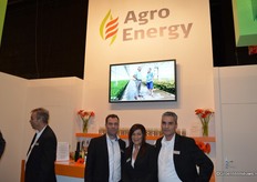 V.l.n.r.: Andre van den Braak, Marjolein de Vries en Ton van Dijk van AgroEnergy