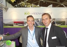 Floris Berkhout and Jos van der Helm van KG Greenhouses