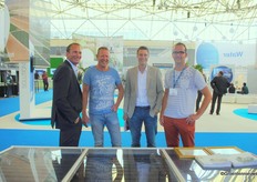 Chris Alphencia, John van der Plas (Kwekerij Barreveld), Ren van der Horst and Lambert Zwinkels