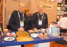 Wouter Verkerke en Piet Steenbergen van Wageningen UR richtten zich op smaak van groenten en fruit