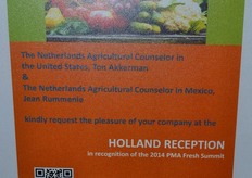 Natuurlijk ook dit jaar weer een Holland Receptie