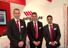 Richard Hagedoorn, Thom van der Spek and Vincent van der Wilk of Brinkman.