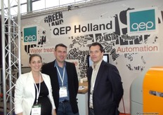 Marije de Bruijn, Rijndert Baars and Janwillem van der Endt of QEP Holland