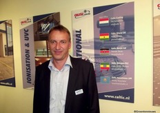 Joost van Klink of Celtic. Celtic has departments in The Netherlands, Africa and Kazachstan