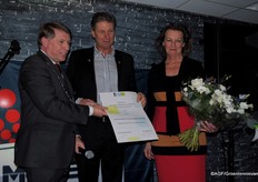 Even officieel poseren.