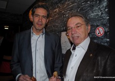 Jan Opschoor en Kees van Geest