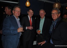 De mannen van de Greenery: Groenwegen, Kees de Wit, Aad Kester en Hans Vis