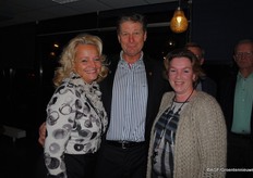 Esther van der Lans met Jan van der Voort en Ilona Vis