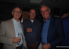 Bram van Straalen met de gebroeders Verhagen