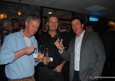 Jan van Marrewijk, Robert van Koppen en Ed Zwinkels