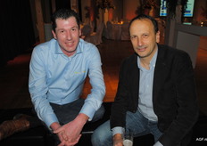 Roland Sjardijn (Agrolux) en Henk Aarts (Tradel)