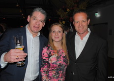 Jan van Kessel (BG Door), Kelly den Herder (AGF Primeur) en Leon Hooghart (BG Door)