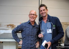 De marketingmannen bij elkaar: Maurice Wubben en Joost van Veen (Agro Care).