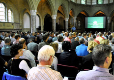 Ruud van Amersfoort van Horti-Consult presenteerde de middag - en hield de sprekers binnen de tijd.