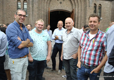 Hans Vereijken, Ties Verbaarschot, Huub Hendriks en Hugo Bakker.