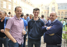 Peter Geerts, Tom Lefevre en Hans van Gool