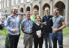 Tom Beijers, Koos de Wit, Liesbeth van Herck, Stefaan Fabri, Jasper Ingelbrecht en Joris van Lommel