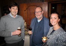Ted Vollebregt van Klasmann, Jan-Willem de Vries van Wageningen UR en Cindy Dekkers van Rabobank Westland