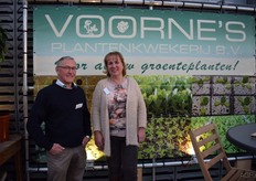 Piet Beukelman en Tina Vrij van Voorne's Plantenkwekerij