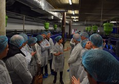 AGF Trendcafé krijgt uitleg over het kweken van tilapia