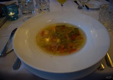 Tot slot van het AGF Trendcafé een groenterijke maaltijd