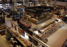 Uitzicht vanaf het ballustrade terras op Hoogvliet Theresiastraat