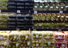 Druiven verkrijgbaar in punnet en topseal.