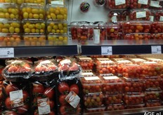 Ook andere kleuren tomaatjes.